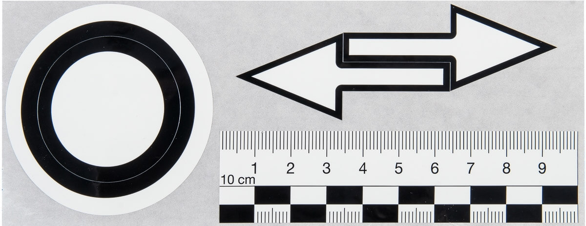 Self-adhesive labelling kit