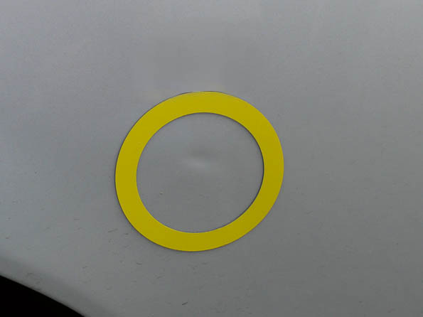 Magnetic rings, yellow
