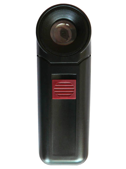 Handheld magnifier with LED light