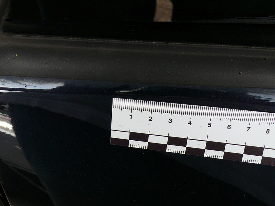 Magnetic ruler, 10 cm