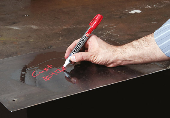 Paint-Riter + Oily Surface HP – paint marker for oily surfaces, white