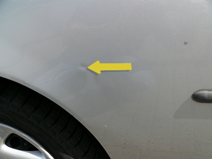 Magnetic arrows, 75 mm, sulfur yellow