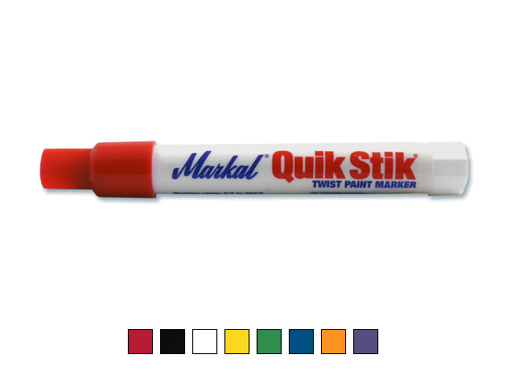 Markal 434-61071 Quik Stik Marker- Orange 