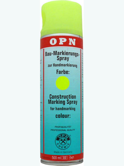 Marking spray, OPN - yellow