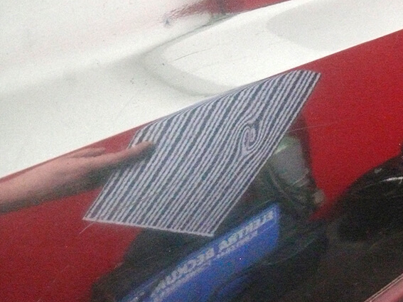 Dent card (black/white)