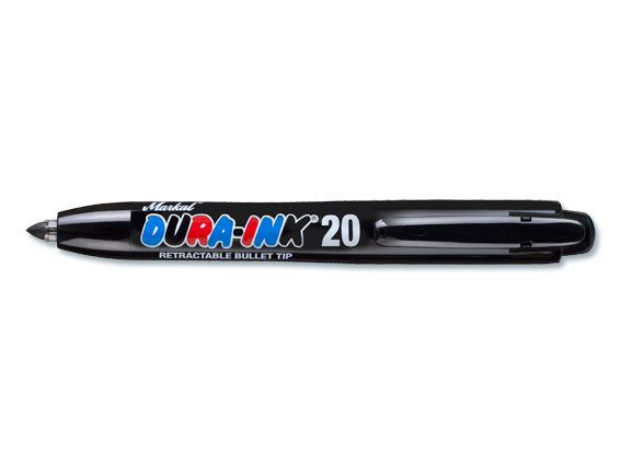Dura-Ink Retractable 20, black