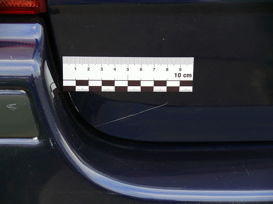 Magnetic ruler, 10 cm