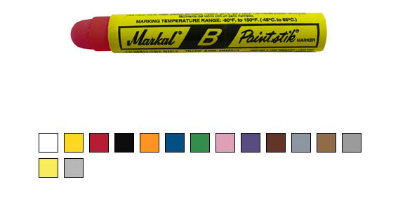 Paintstik Original B  – solid paint marker, red