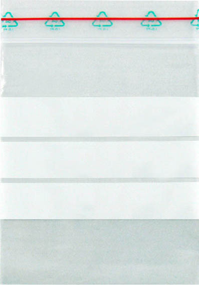 Sample bag (7 × 10 cm), with text field