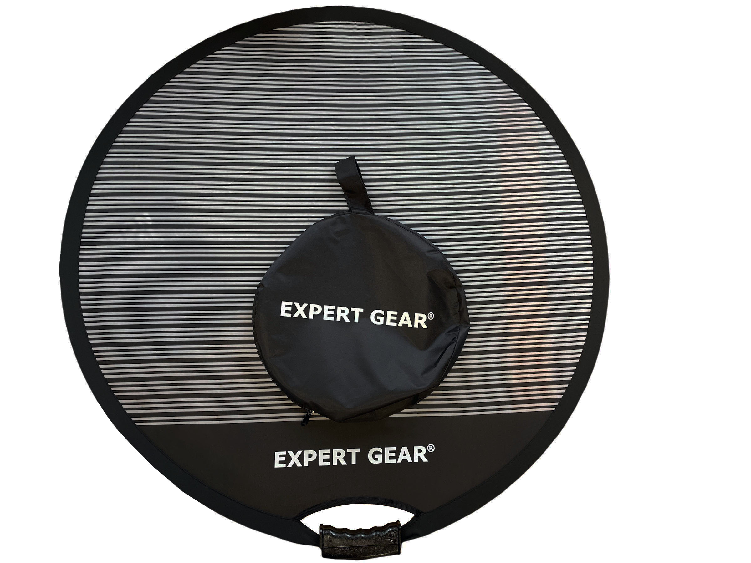 Circular, foldable dent reflector
