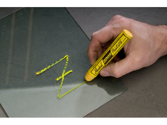 Oil crayon dent marker