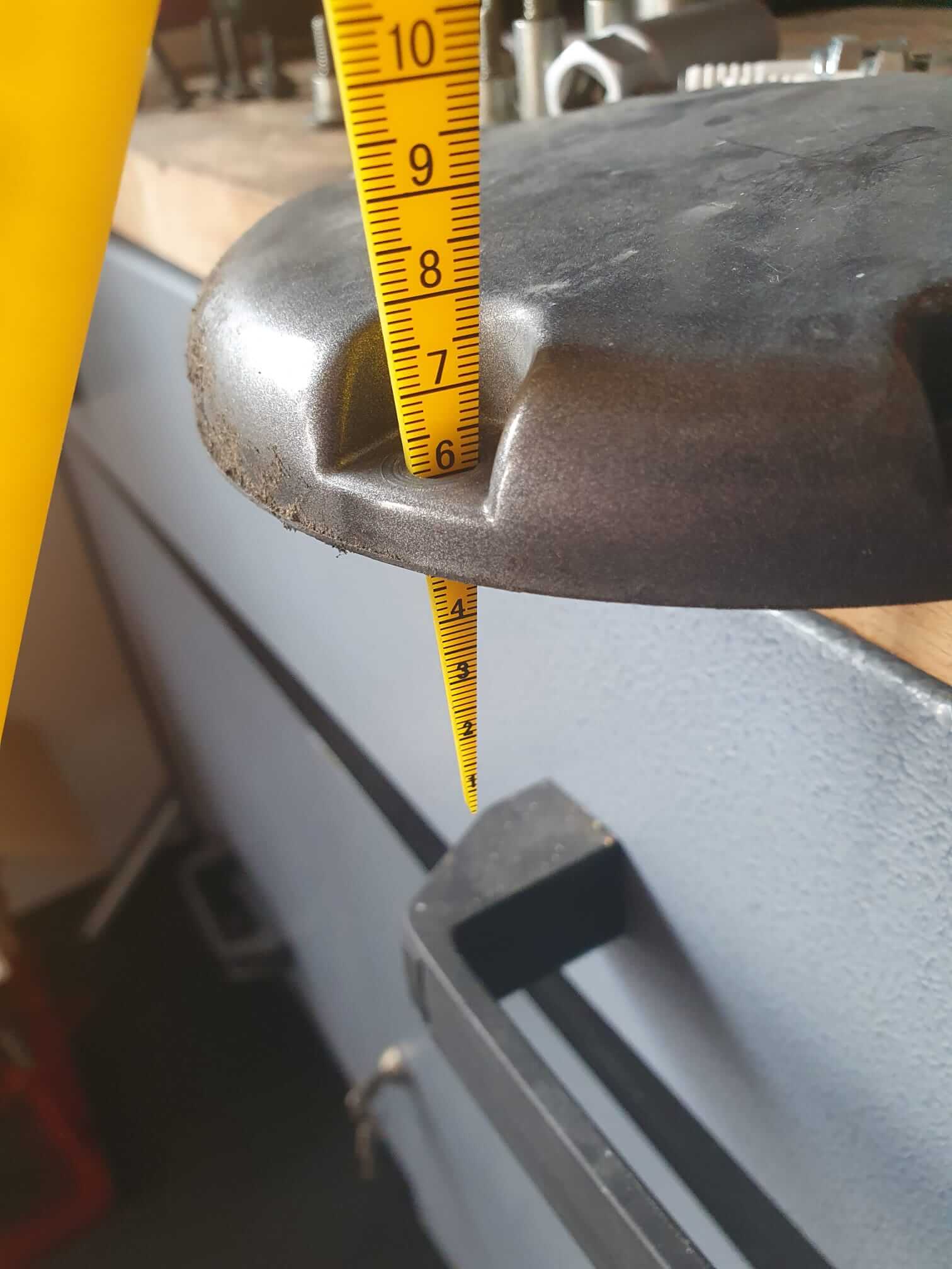 Plastic taper gauge 1 – 15 mm