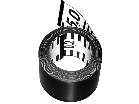 Flexible magnetic ruler tape, 5m × 5cm NEW
