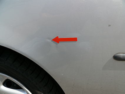 Magnetic arrows, 75 mm, red